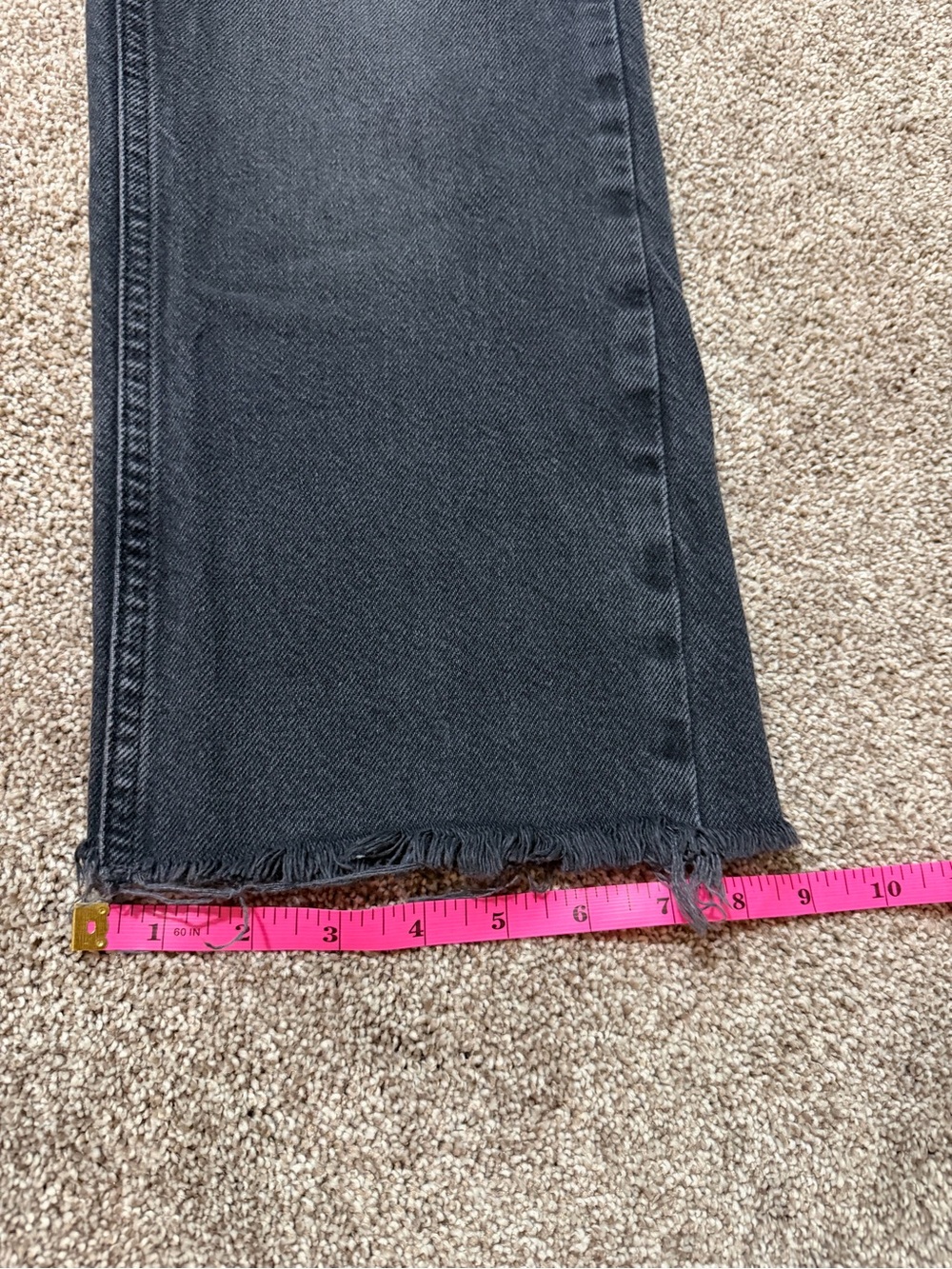 Zara Black High Waist Straight-Leg Women’s Ankle Denim Jeans Size 25 (0) - Picture 10 of 10